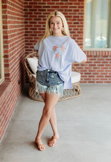 Fringe Star Patch Tee