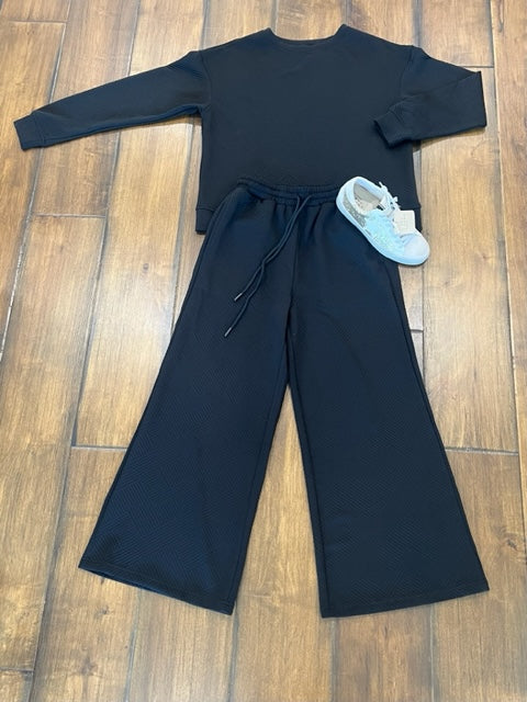 Textured Two Piece Set
